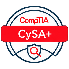 CompTIA CySA+ badge